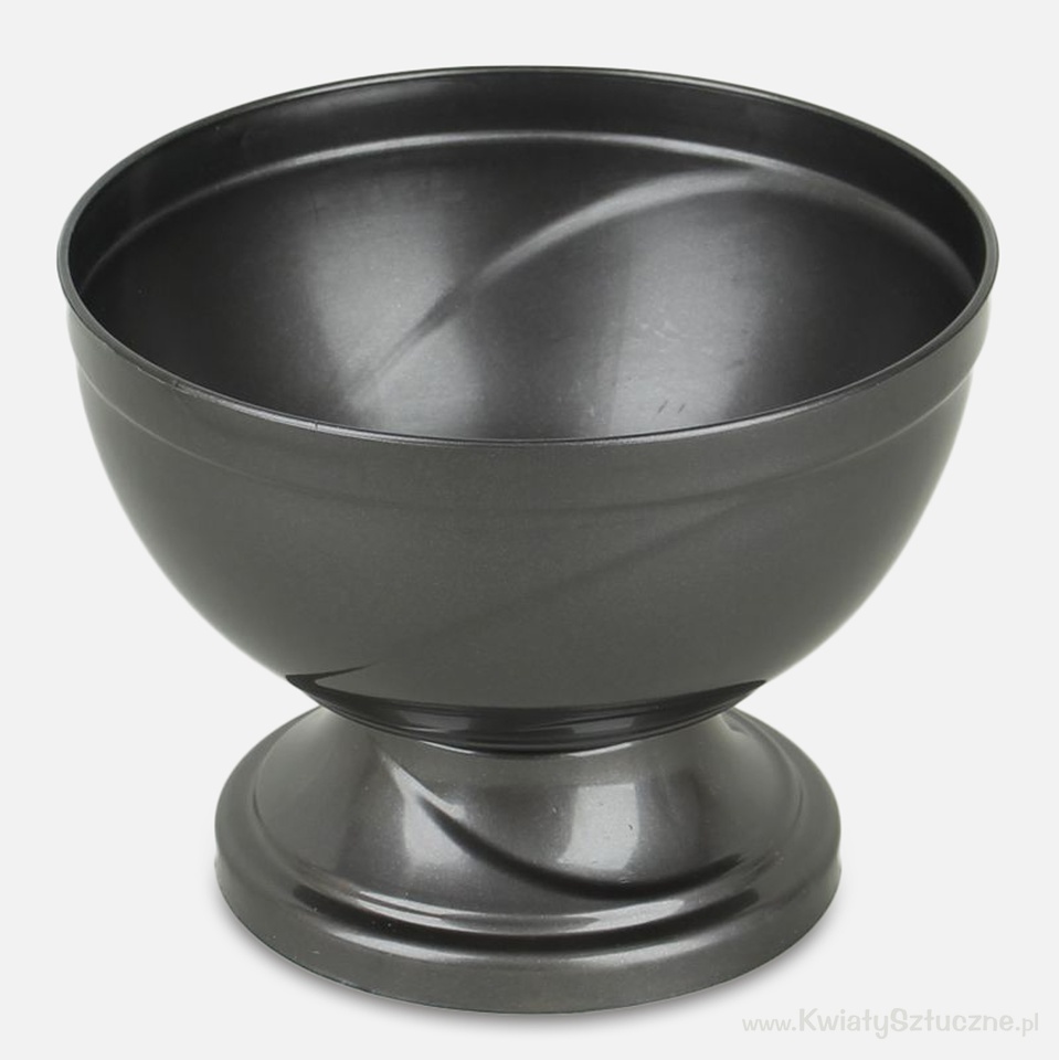 Flowerpot 21 cm, Graphite C082-02