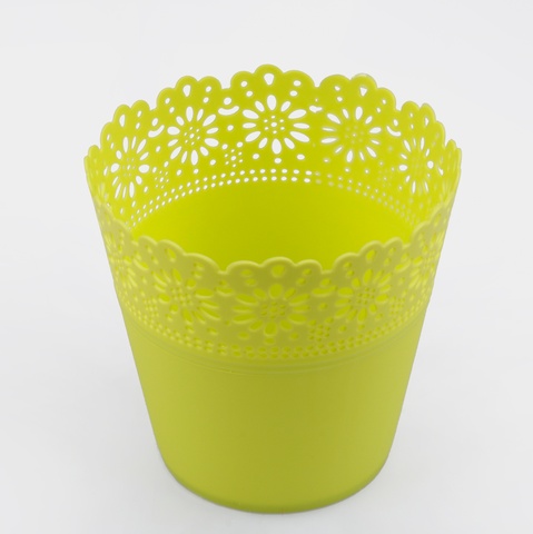 Small Karina pot cover, Green C110-01