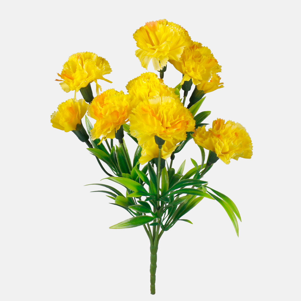 Goździk x 7, Yellow Q492-05
