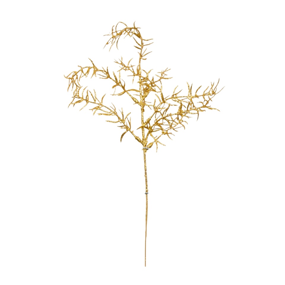 Gałązka brokat 33 cm, #G gold ZB85-G