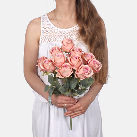 Rose bouquet x 11 QA376