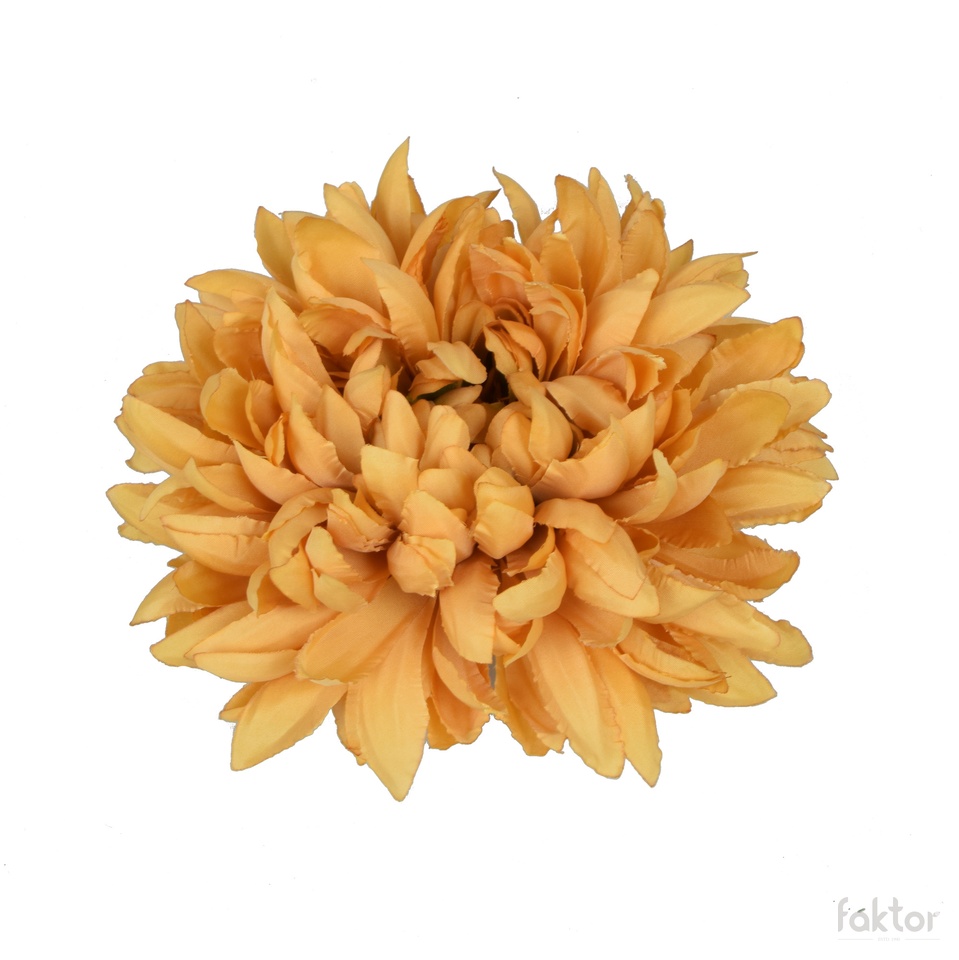 Chryzantema - główka 18 cm, autumn yellow W059-38