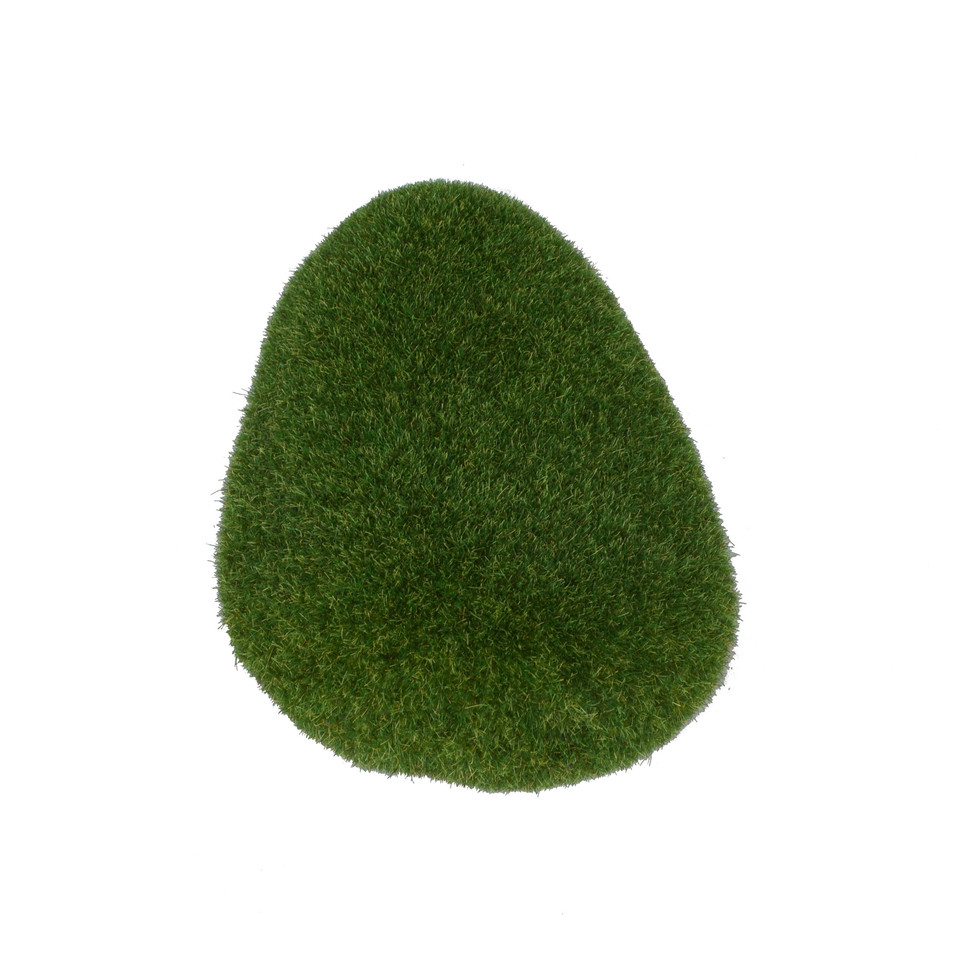 Kamień flokowany 20 cm, green Z046-01
