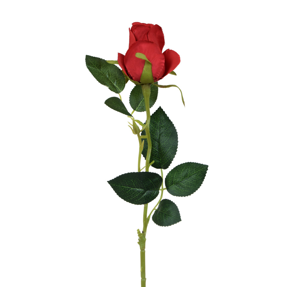 Róża - gałązka 67 cm, red K343-08