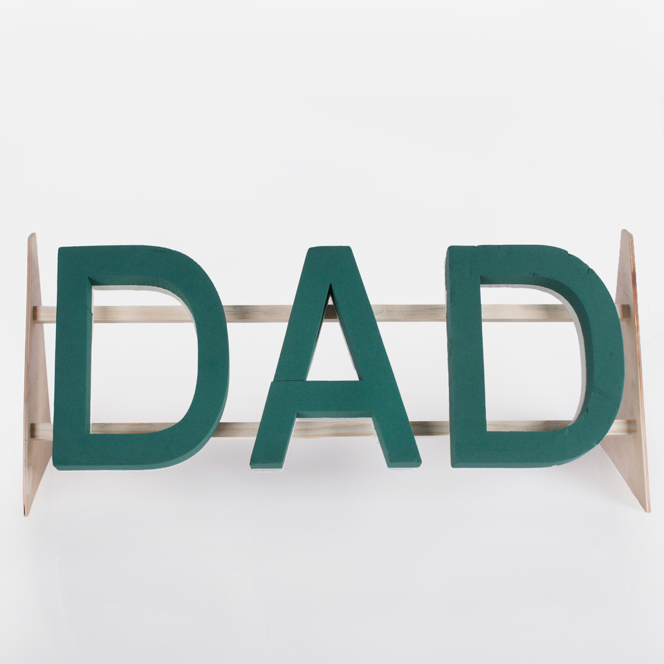 Napis "DAD", Green P421