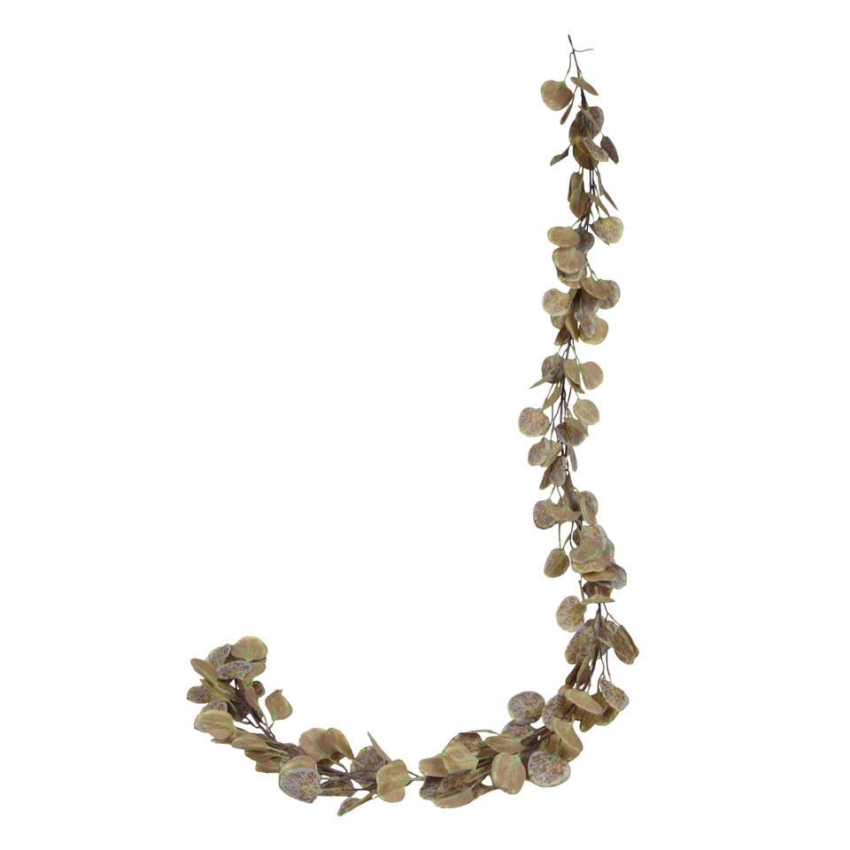 Eukaliptus - girlanda 180 cm, green/brown B500-04