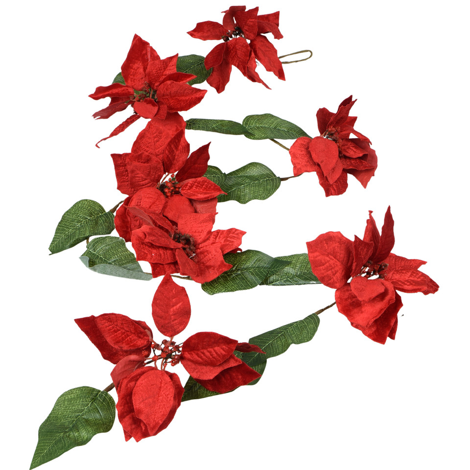 Girlanda - Poinsecja, Red X306-00